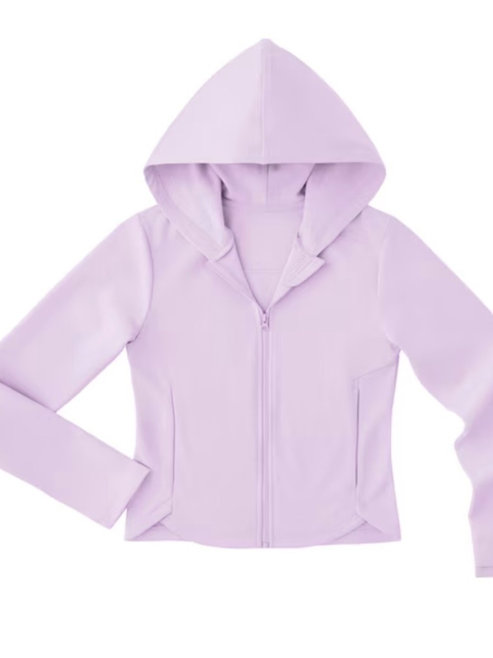 NWT! Member's Mark Girls Active Jacket 10/12 Purple Zip-Up Athletic Hoodie
